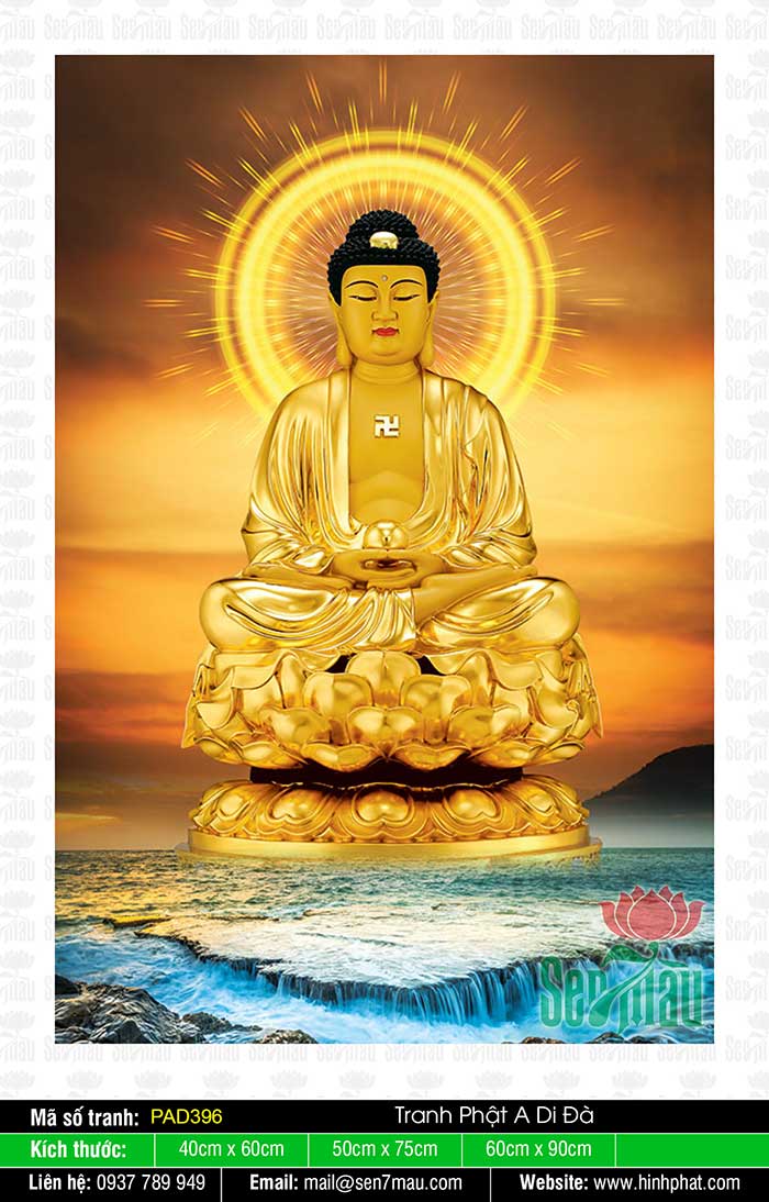 Hình Ảnh Đức Phật A Di Đà Đẹp Pad396