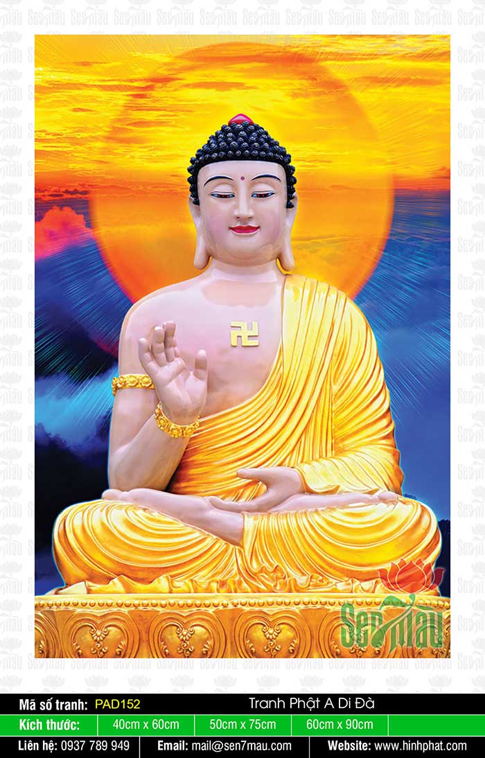 Hình Ảnh Phật A Di Đà Đẹp Nhất - Pad152