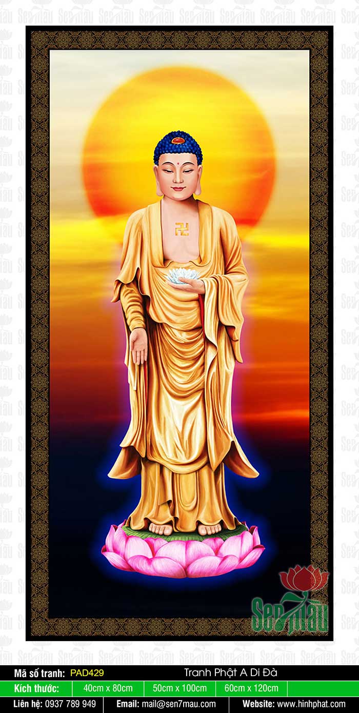Hình Ảnh Phật A Di Đà PAD429