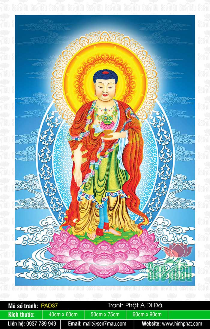 Một bức hình đẹp về hình Phật A Di Đà Tiếp Dẫn. Bức tranh này đưa ta đến một thế giới tâm linh, nơi mà chúng ta có thể tìm kiếm sự ấm áp và yên bình. Hãy tham gia và trải nghiệm với chúng tôi tại đây.