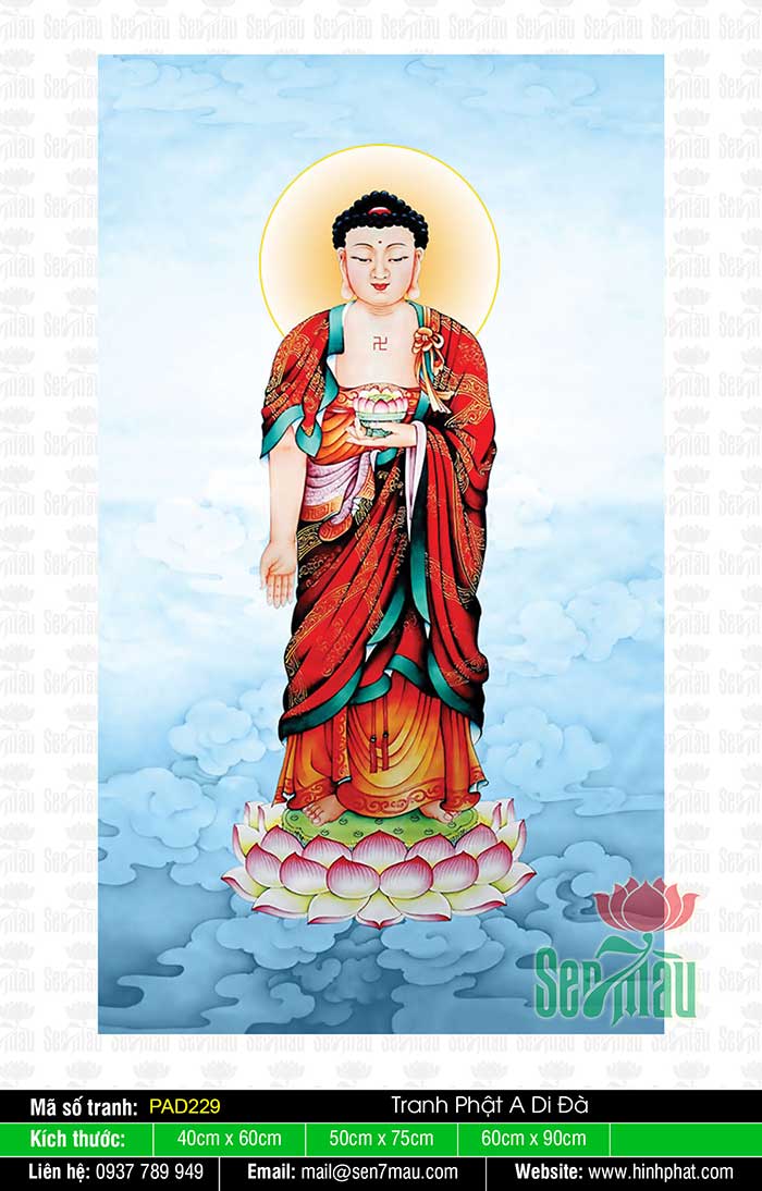 Bức hình, Phật A Di Đà - \