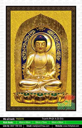 Ảnh Đức Phật A Di Đà Chất Lượng PAD319