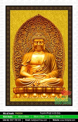 Hình Ảnh Đức Phật A Di Đà Đẹp Nhất PAD334