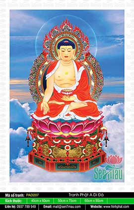 Hình Ảnh Đức Phật A Di Đà Đẹp PAD207
