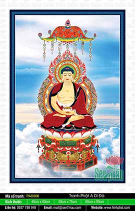 Hình Ảnh Đức Phật A Di Đà - PAD206
