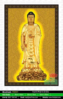 Hình Ảnh Phật A Di Đà Đẹp Nhất  PAD341
