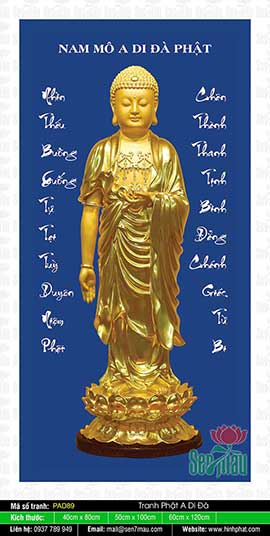 Hình Ảnh Phật A Di Đà Đẹp Nhất - PAD89