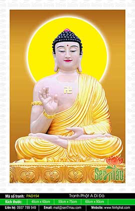 Hình Ảnh Phật A Di Đà - PAD154
