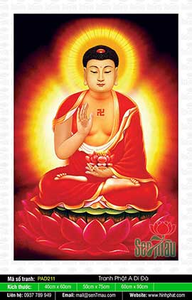 Hình Ảnh Phật A Di Đà PAD211