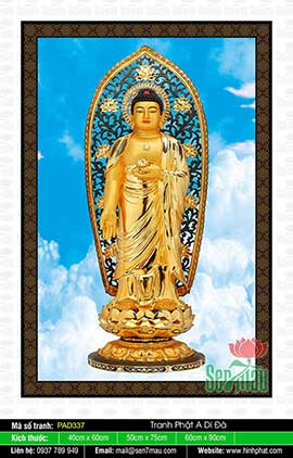Hình Ảnh Phật A Di Đà PAD337
