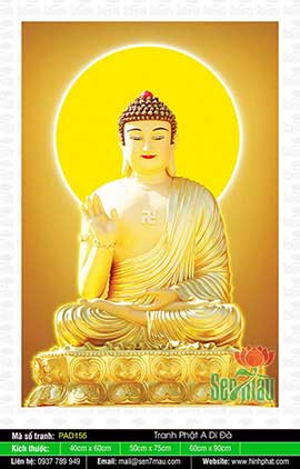 Hình Đức Phật A Di Đà - PAD155