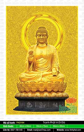 Hình Phật A Di Đà Chất Lượng Cao - PAD164