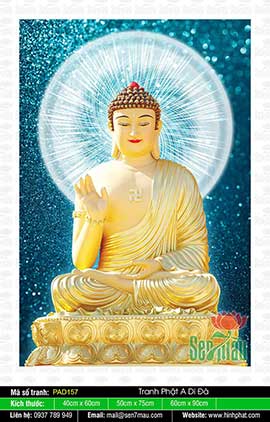 Hình Phật A Di Đà - PAD157