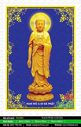 Hình Phật A Di Đà PAD283