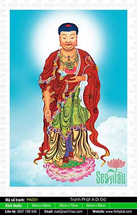 Hình Phật A Di Đà - PAD31