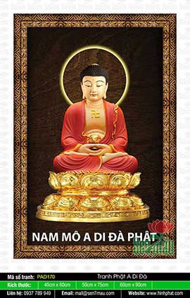 Phật A-di-đà - Hình Phật - PAD170