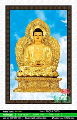 Tranh Ảnh Đức Phật A Di Đà - PAD180