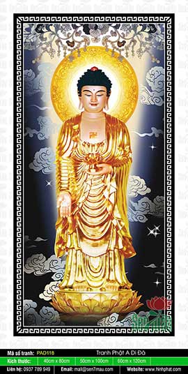 Tranh Phật A Di Đà - PAD118