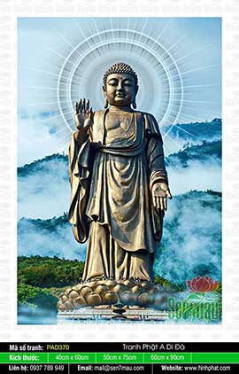 Tranh Phật A Di Đà PAD370