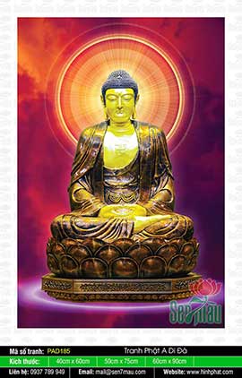 Tranh Phật Adida - PAD185
