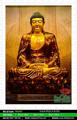 Tranh Về Đức Phật A-di-đà - PAD187