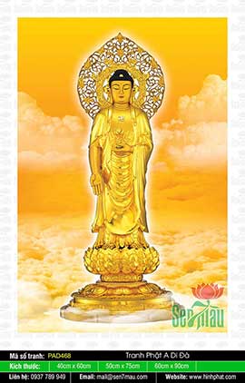 Tranh Về Đức Phật A-di-đà PAD468