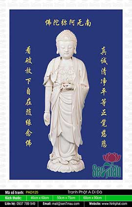 Tranh Về Phật A Di Đà - PAD125