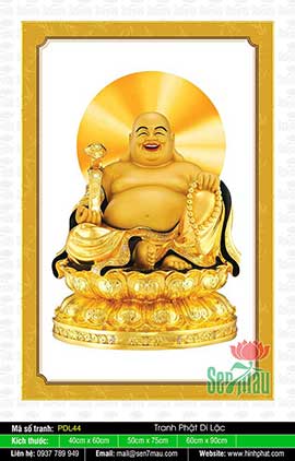 Tranh Phật Di Lặc Đẹp PDL44