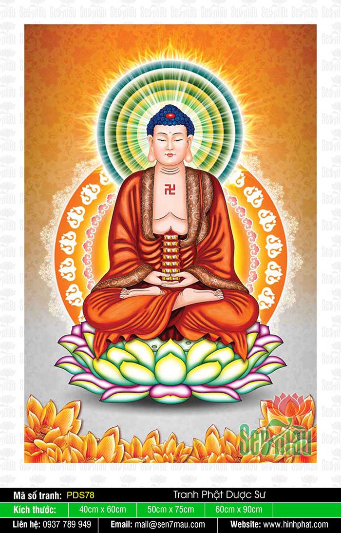 Hình ảnh Đức Phật Dược sư