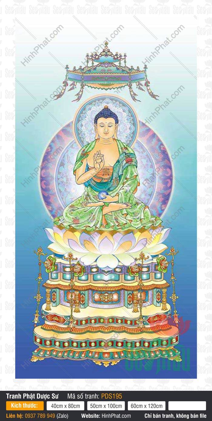 Tranh Thờ Phật Dược Sư PDS195, Tranh Phật Dược Sư, Phật Dược Sư, Hình Phật Dược Sư, Phật Dược Sư Lưu Ly Quang Vương Như Lai, Tranh Thờ Phật Đẹp Tranh Thờ Phật Dược Sư PDS195, Tranh Phật Dược Sư, Phật Dược Sư, Hình Phật Dược Sư, Phật Dược Sư Lưu Ly Quang Vương Như Lai, Tranh Thờ Phật Đẹp