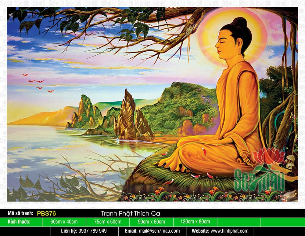 Ảnh Phật Thích Ca PBS76