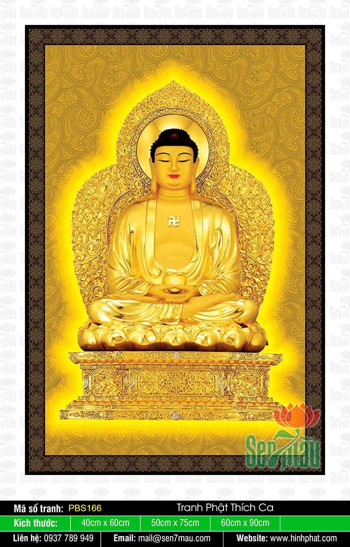 Đức Phật Thích Ca Mâu Ni Đẹp PBS166