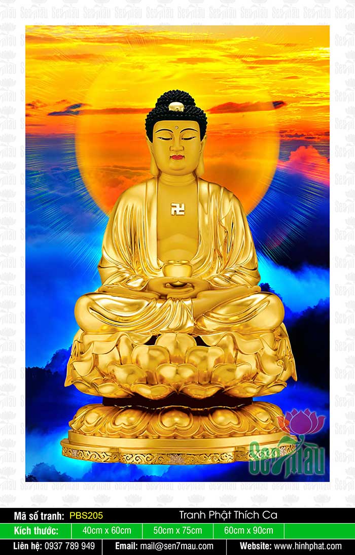 Đức Phật Thích Ca PBS205