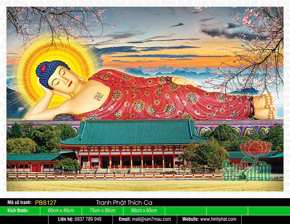 Hình Phật Thích Ca Đẹp PBS127