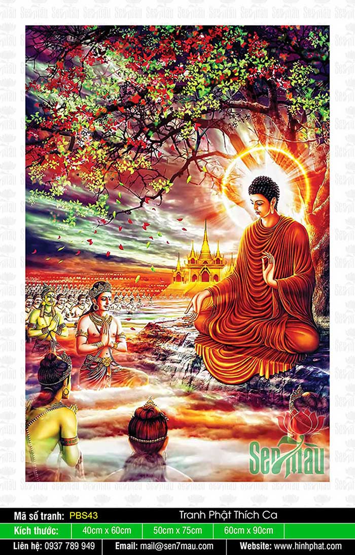 Hình Phật Thích Ca Đẹp - PBS43