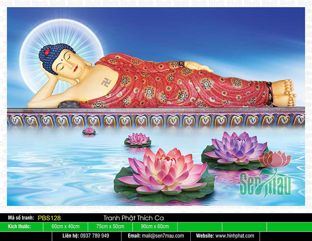 Hình Phật Thích Ca Khổ Lớn PBS128