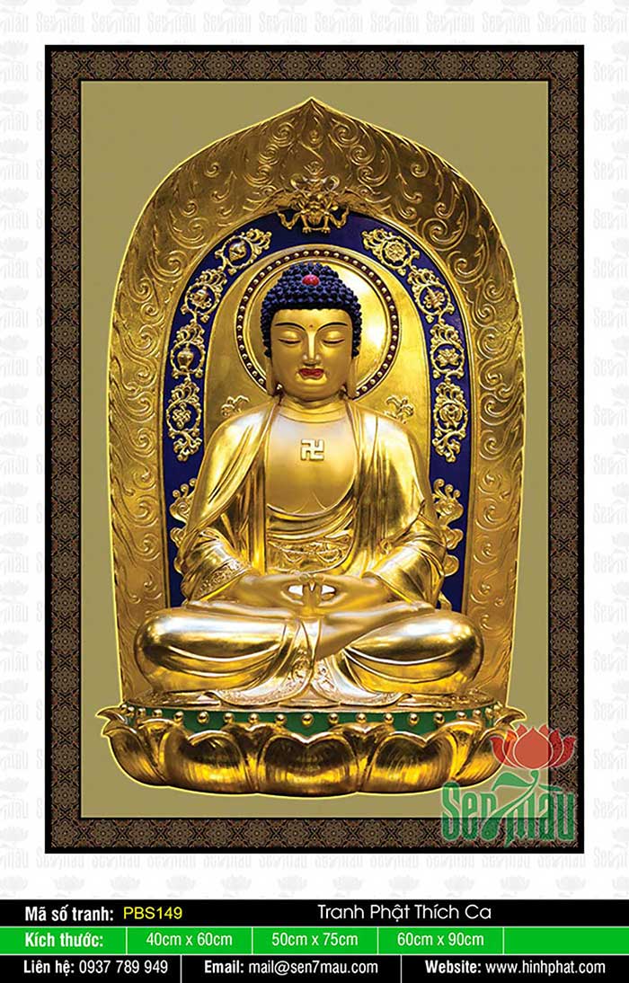 Hình Phật Thích Ca Khổ Lớn PBS149