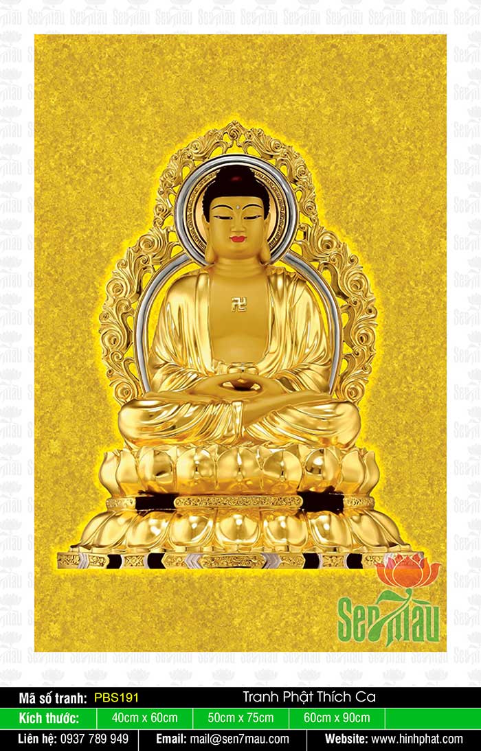 Hình Phật Thích Ca Khổ Lớn PBS191