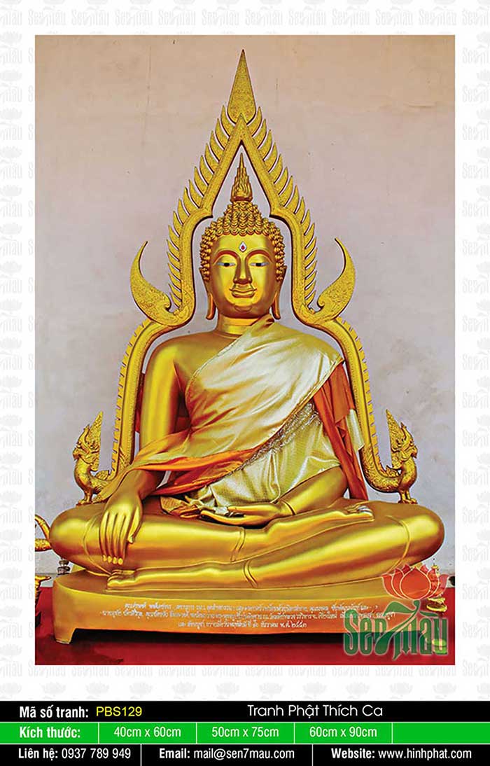 Hình Phật Thích Ca Mâu Ni PBS129