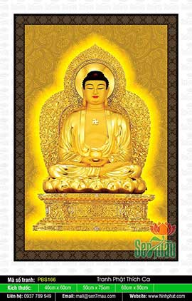 Đức Phật Thích Ca Mâu Ni Đẹp PBS166
