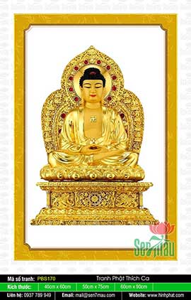 Hình Phật Thích Ca Khổ Lớn PBS170