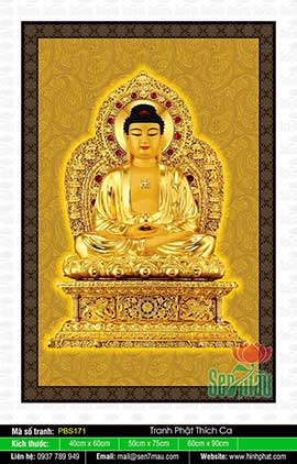 Hình Phật Thích Ca Mâu Ni PBS171