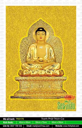 Phật Thích Ca Mâu Ni Đẹp PBS176