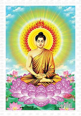 Hình Phật Thích Ca Đẹp, tranh Phật Thích Ca, PBS05