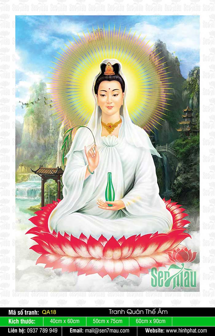 Hình Phật Quan Âm Bồ Tát