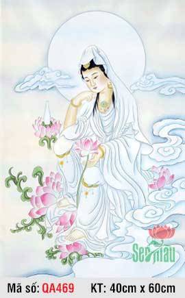 Hình Bồ Tát Quán Thế Âm QA469, Hình Quan Âm Bồ Tát