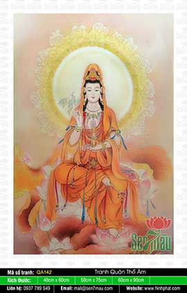 Hình Phật Bà Quan Âm QA142