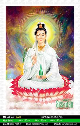 Hình Phật Bà Quan Âm - QA16