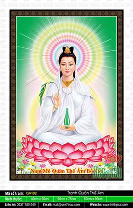 Hình Phật Bà Quan Âm QA192