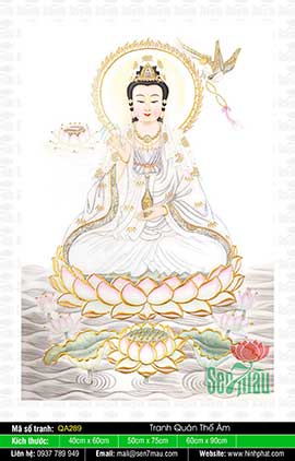 Hình Phật Bà Quan Âm QA289